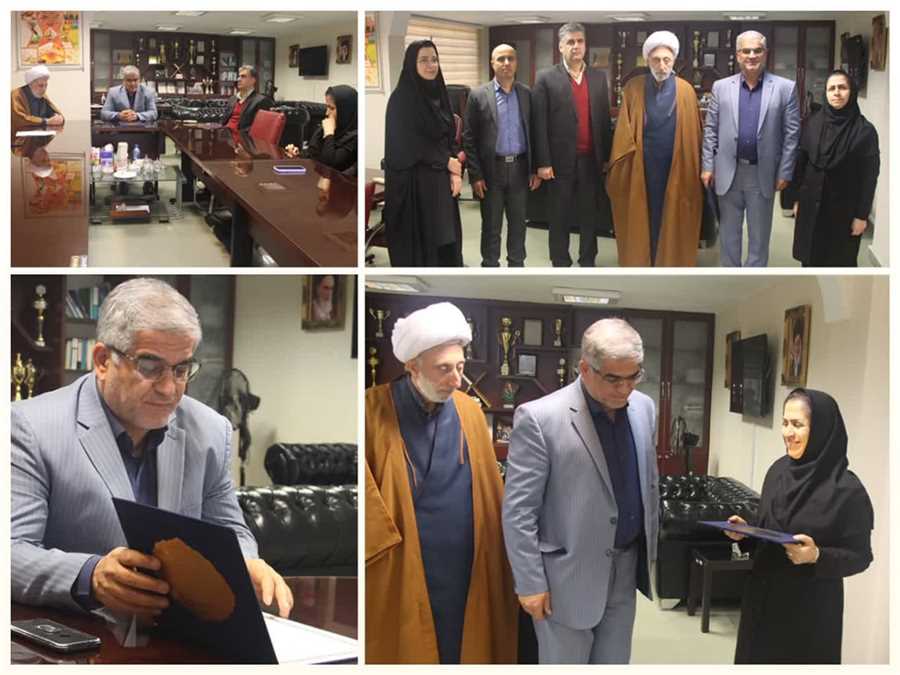  تجلیل از خانواده معظم شهدا توسط مدیرکل غله مازندران