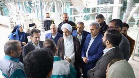 بازدید نماینده ولی فقیه در مازندران از شهرک صنعتی جویبار 
