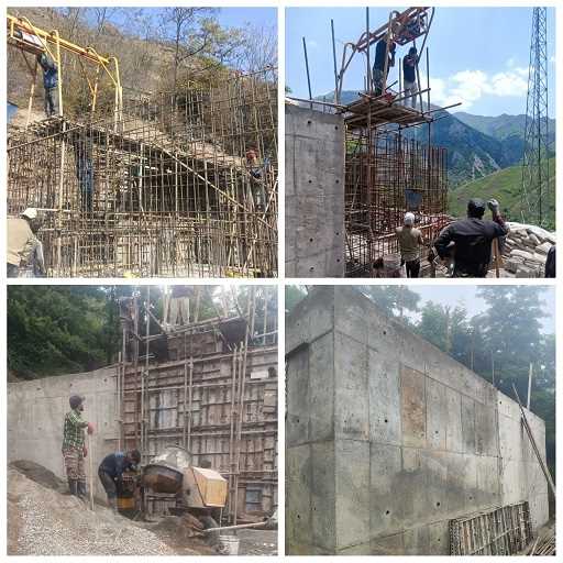افزایش ظرفیت آبرسانی در روستای انگوران چالوس