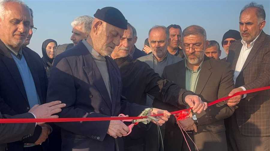 افتتاح ۲۵ پروژه تجمیعی جهاد کشاورزی مرکز استان با اعتبار ۱۶ میلیارد تومان در روستای عباسعلی کش بخش رودپی جنوبی