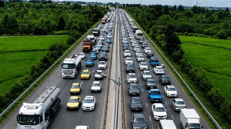  ثبت بیش از ۲۶ میلیون تردد بین‌استانی در جاده‌های مازندران 